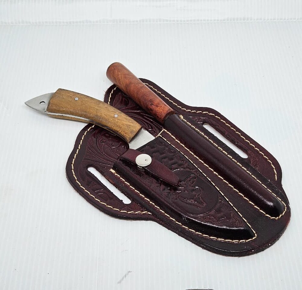 Faca Camping CM com Mini-Chaira